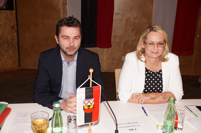 Mario Wiechenthaler bedankte sich für die Wahlunterstützung seitens der Liste Hedi Wechner.