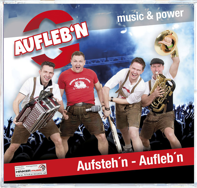 Das Cover der neuen Singel CD "Aufsteh`n-Aufleb`n" von der Gruppe "Aufleb`n" | Foto: Aufleb`n