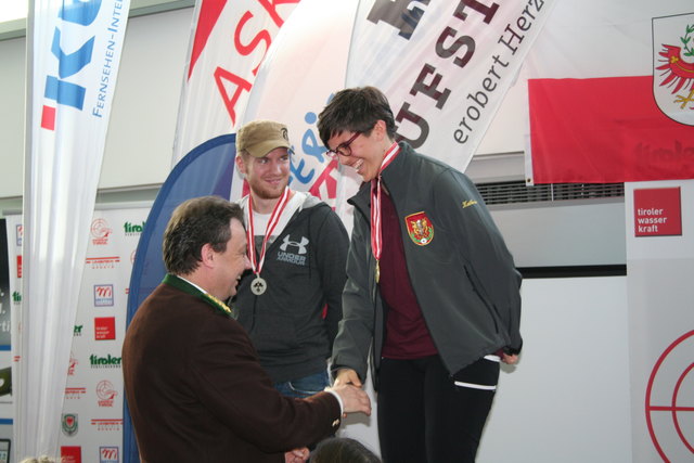 Kathrin Plattner Sieg bei der Österreichischen LP aufgelegt in Kufstein