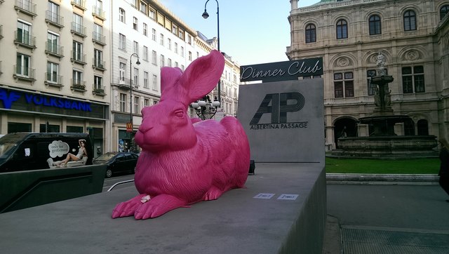 Die Albertina steht in der Karwoche ganz im Zeichen des Dürer-Hasen. | Foto: Bazalka