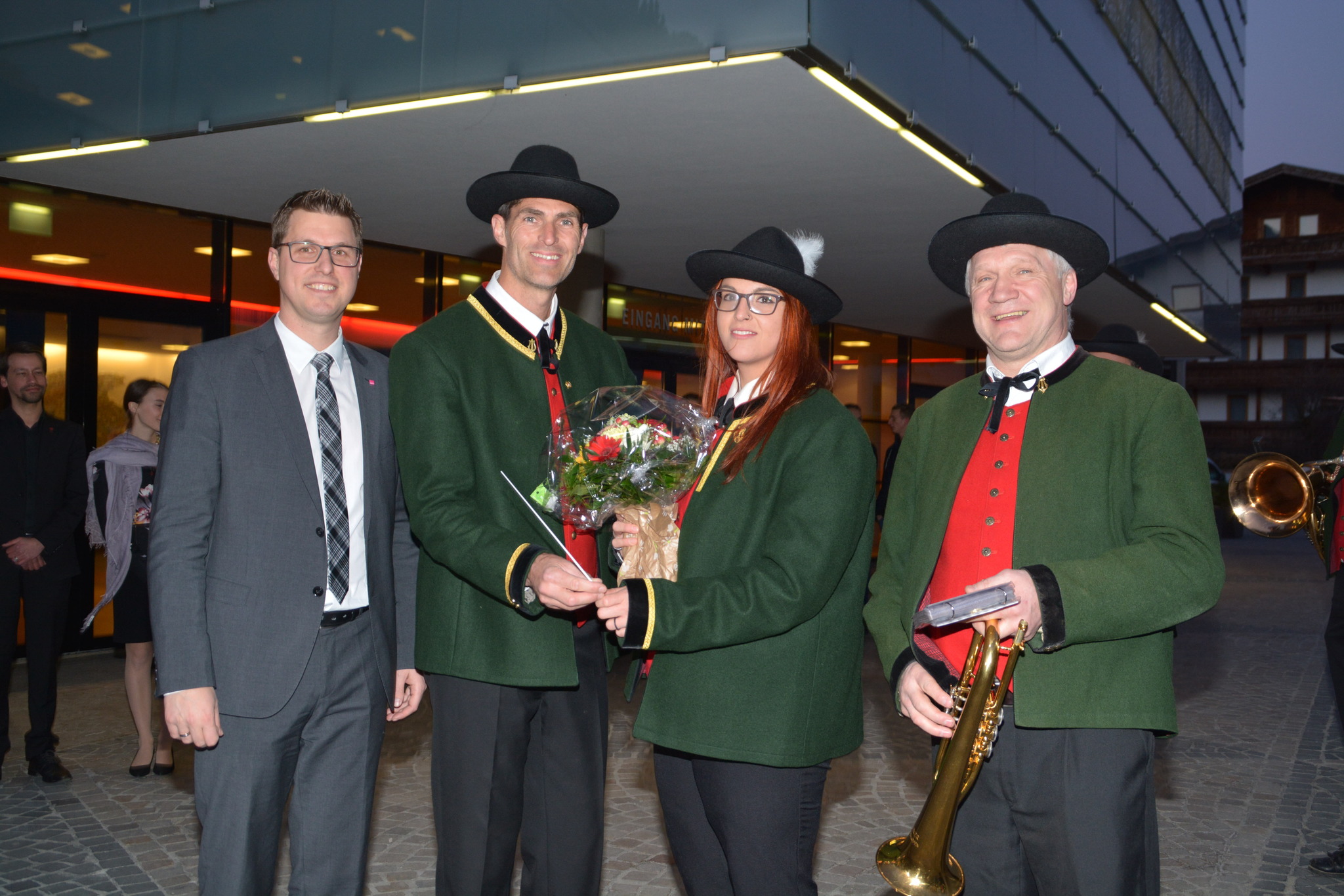 Ständchen von der neuen Kapellmeisterin in Telfs Telfs