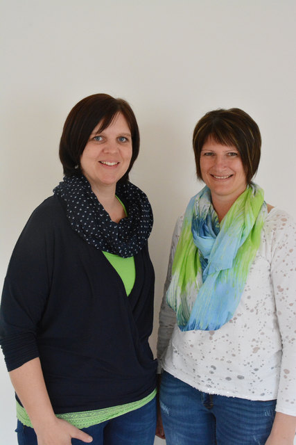 Standortleiterin Christina Schlick und GF Brigitte Kendlbacher-Schultermandl.