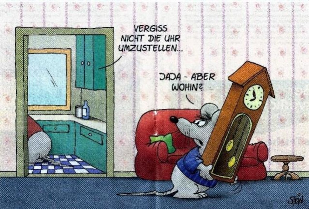 Erinnerung Sommerzeit Uhr Umstellen Favoriten