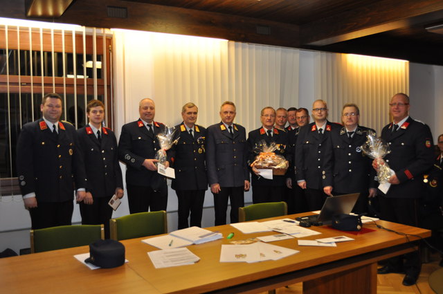 Die FF Guttaring traf sich kürzlich zur Jahreshauptversammlung, bei der ein Rückblick auf 2015 gegeben wurde | Foto: KK