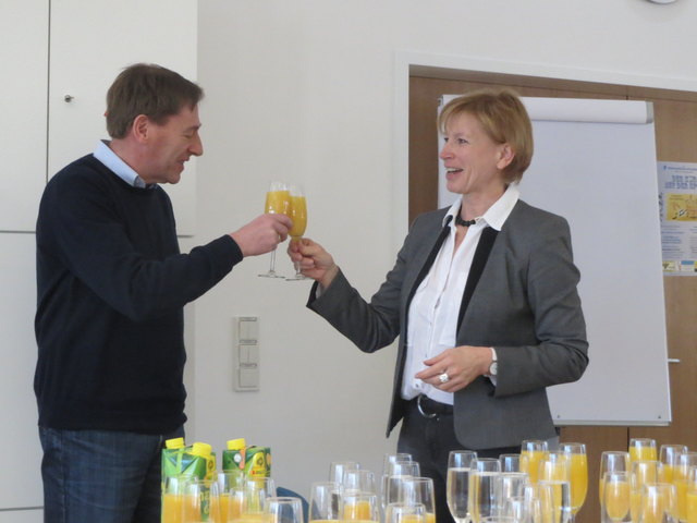 38 Jahre am Gymnasium St. Johann – wahrlich ein Grund zum Feiern. | Foto: BG/BORG St. Johann