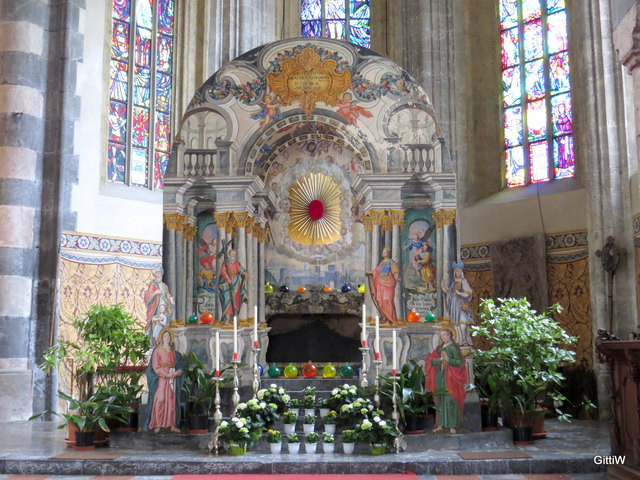 Ostergrab in der Pfarrkirche Maria Himmelfahrt in Schwaz