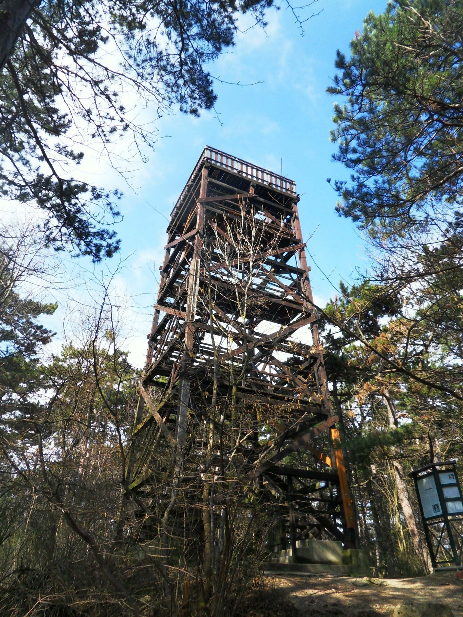 Damals & Heute Die Theresienwarte Baden