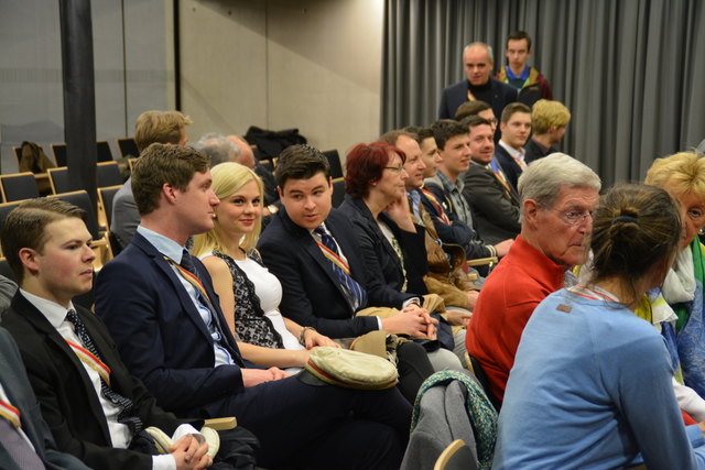 Zahlreiche junge "Cimbern" wie auch Altherren fanden sich zu Ronald Barazons Referat ein.