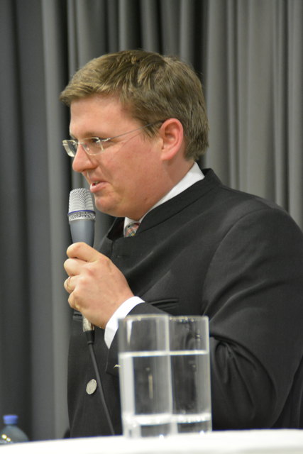 Christian Drechsler begrüßte die Gäste und moderierte den Abend.