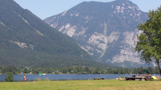 Hallstättersee 2015 (aufgenommen bei Tour entlang des Salzkammergutradweges)
