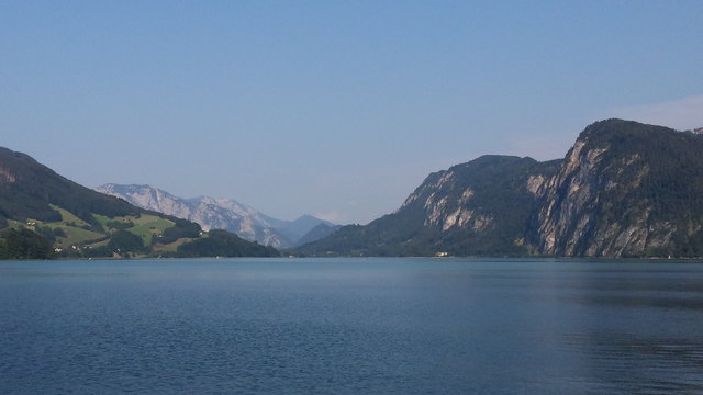 Attersee 2015 (aufgenommen bei Radtour entlang Salzkammergutradweg)