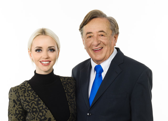Österreichs First Lady in spe? Ehefrau Nummer fünf, Cathy, mit Richard Lugner. | Foto: privat