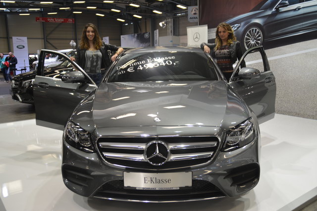 Auch die neue Mercedes E-Klasse wurde vorgestellt