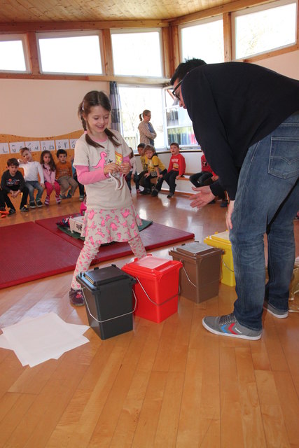 Aktion Mülltrennung im Kindergarten Stainz - Deutschlandsberg
