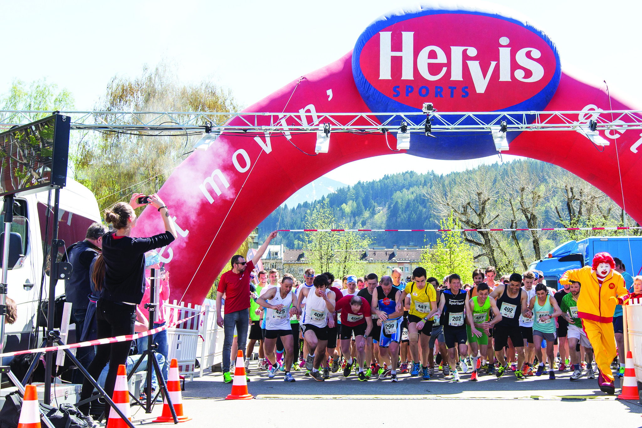 Startschuss für den 4. Happy Run Innsbruck