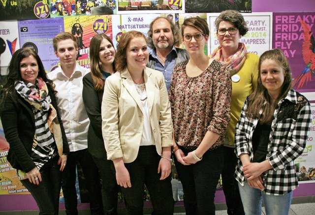 Alexandra Rangger, GR Thomas Greuter, Katharina Saurwein, Sonja Zangerl, Peter Bundschuh, Beate Regensburger, Johanna Heumader-Schweigl, Barbara Holzknecht