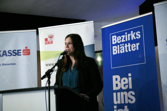 Katharina Saurwein - Organisatorin des Bewerbs in Imst