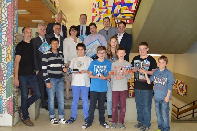Schüler schon früh für Technik begeistern. | Foto: TN-NMS Eferding Nord