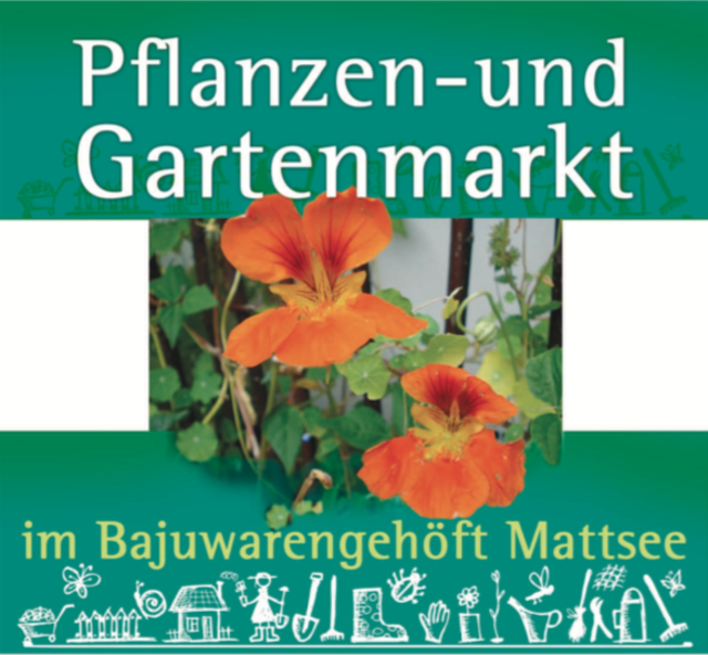 Plakat Pflanzen und Gartenmarkt 2016