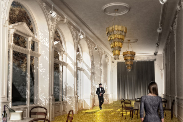 Für jede Art von Events: So wird das Vienna Ballhaus nach seiner Fertigstellung im Mai 2016 aussehen. | Foto: privat