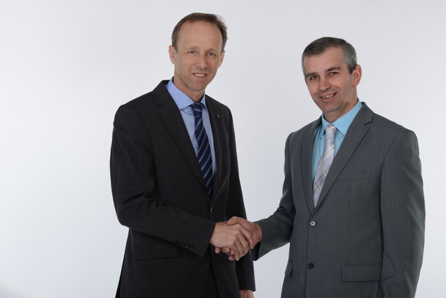 Einstimmig gewählt. Bgm. Christian Grümeyer und sein Vize Manfred Zeilinger. | Foto: Foto: privat