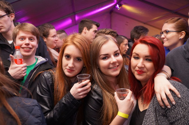 Feierlaune kam auch bei diesen 3 Girls auf