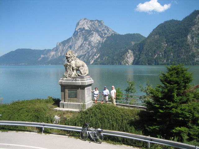 ein wunderschöner Sommertag / Radlspaß entlang des Traunsees