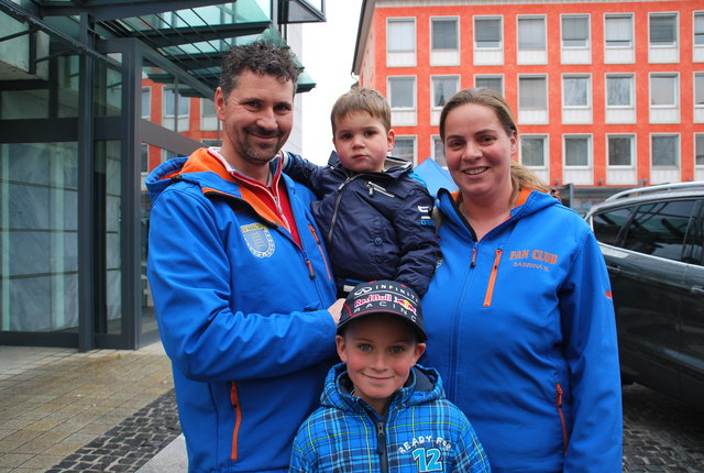 Matthias, Nico, Elias und Sabrina Baier