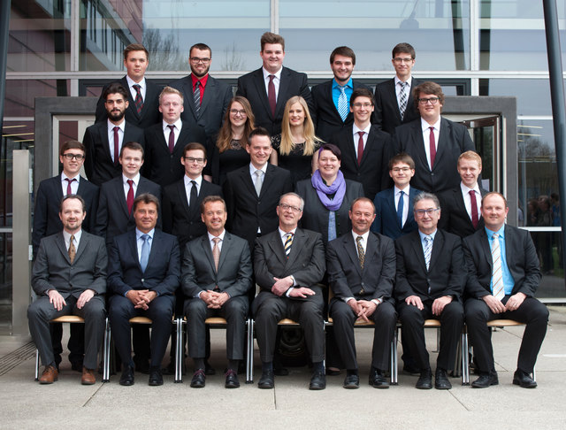 Abschlussklasse 4AFID HTL Fachschule Perg | Foto: Fotostudio Albin