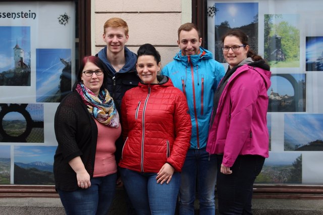 Die Junge Volkspartei hat das leerstehende Hotel in der Scheibbser Altstadt verschönert. | Foto: JVP Scheibbs