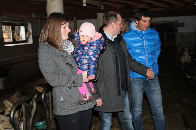 Der Bundesobmann zeigte sich bei seinem Besuch in Gries im Sellrain beeindruckt. | Foto: privat