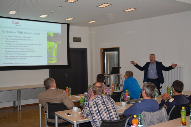 Theodor Schranz gab Einblicke in die Notfallkoordination der ÖBB.
