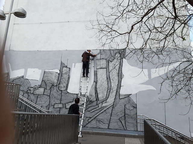 Streetart 1060 Wien Falcostiege