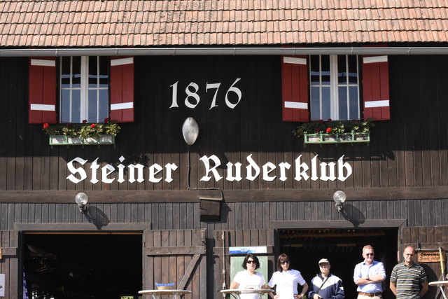 Das Vereinshaus des Clubs - stolzes Wahrzeichen für Stein.
