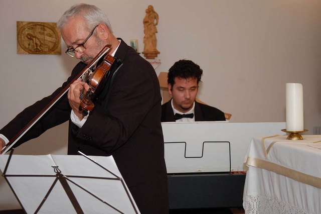 Zoltán Udvarnoki (Geige), Ádám Hegyes (Klavier) | Foto: Maria Hoffmann