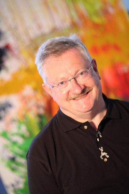 Patrick Bubna-Litic zeigt seine künstlerische Vision im Haus der Inklusion. | Foto: KK