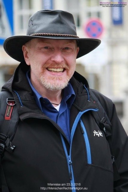 Dietmar Böhmer ist der Obmann von MenschenRechteReligion.