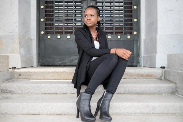Die 19-Jährige Debbie Dikebo ist im Finale der Miss-Vienna-Wahl 2016. | Foto: Arnold Burghardt
