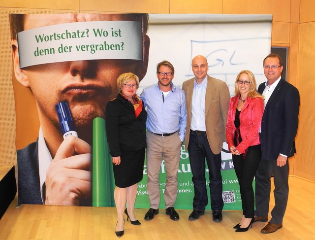 Karin Dellisch-Ringhofer, Serge Falck, Bezirksstellenobmann Martin Fürndraht, Susanne Czachs, Johann Wagner. | Foto: WK Mödling