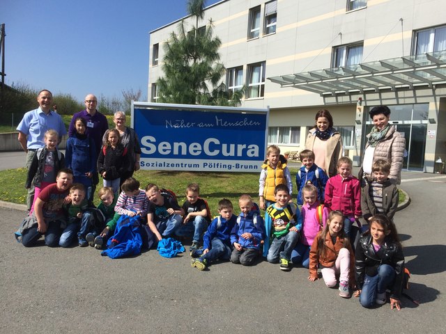 Die Schülerinnen und Schüler der Volksschule Eibiswald haben den tag im Senecura Sozialzentrum Pölfing-Brunn genossen. | Foto: KK