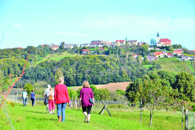 Der Weinweg der Sinne lässt den Alltag außen vor und bietet den idealen Rahmen, um so richtig die Seele baumeln zu lassen.