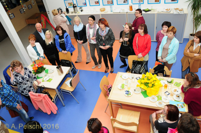 Russischer Besuch im Gumpoldskirchner Kindergarten - Mödling