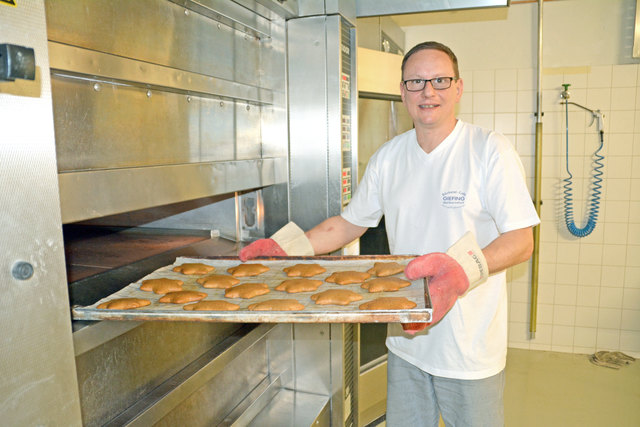 Markus Giefing steht auch nach mehr als 30 Jahren immer noch am liebsten frühmorgens in seiner Backstube.