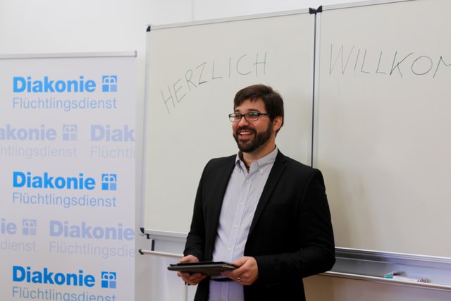 Einrichtungsleiter Nicolas Gampert hat das Projekt "Haus Papgeno" seit letzten Sommer mitgeplant und begleitet