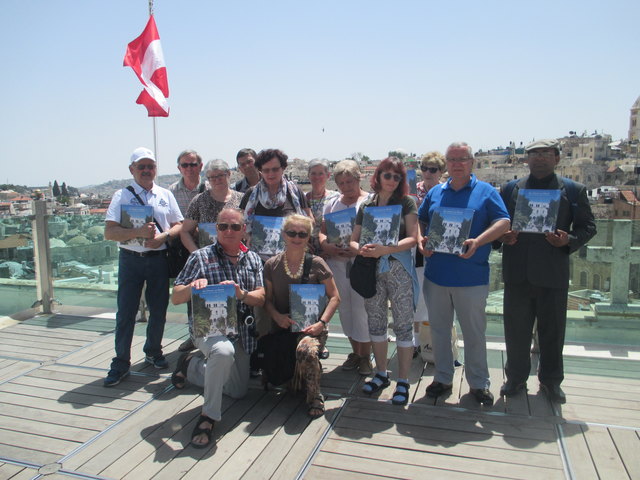 Im österr. Hospitz in Jerusalem