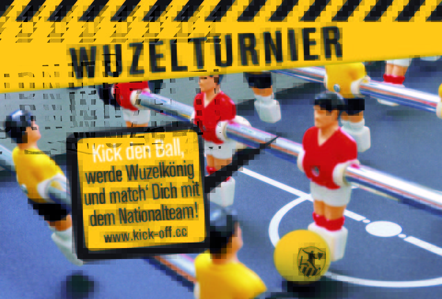 Wuzelturnier der "Kick-off"-Lehrlingsakademie von Elektro-Kagerer