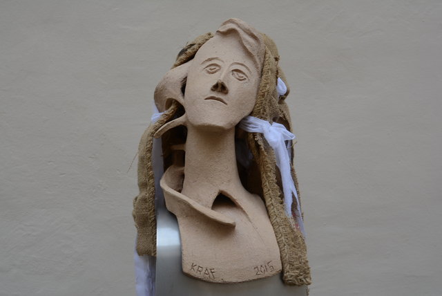 Solche Skulpturen gab es auf Schoss Freiberg gesehen.