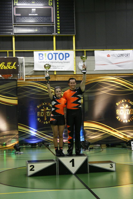 Staatsmeister Sonja und Christian Demetrescu holten erstmals den Pokal der Wiener Meister.