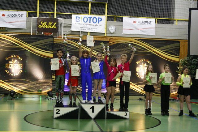 Carmen Riedl und Sahil Singh vom RRC Rockfever belegten den zweiten Platz im Turnierbewerb der Einsteiger.