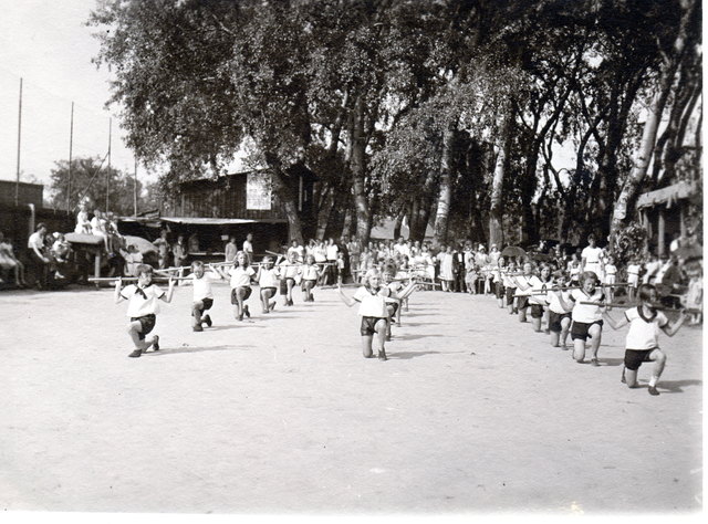 1930-Turnfest am Sportplatz des TSV Jedlesee 1891